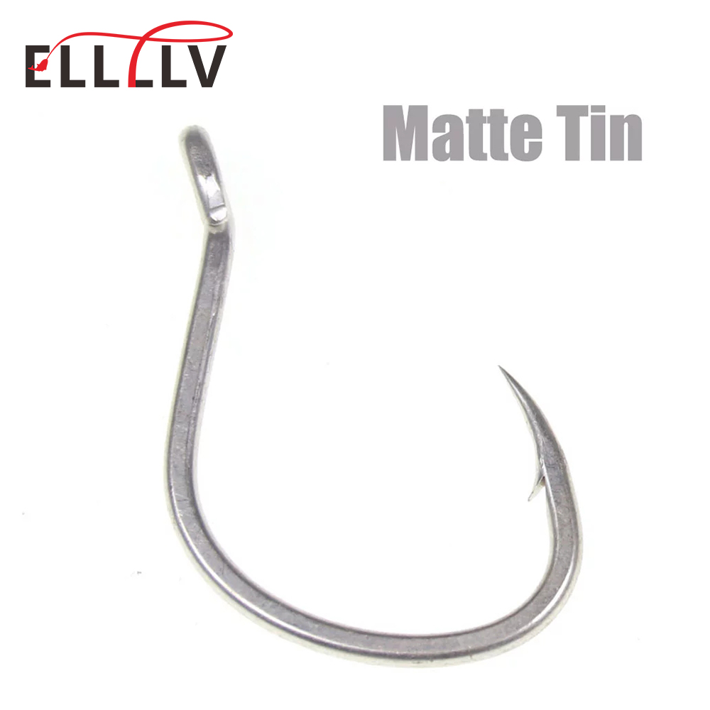 10pcs Matte Tin Anti-rust Salt - Fishing Hook Barbless review and price