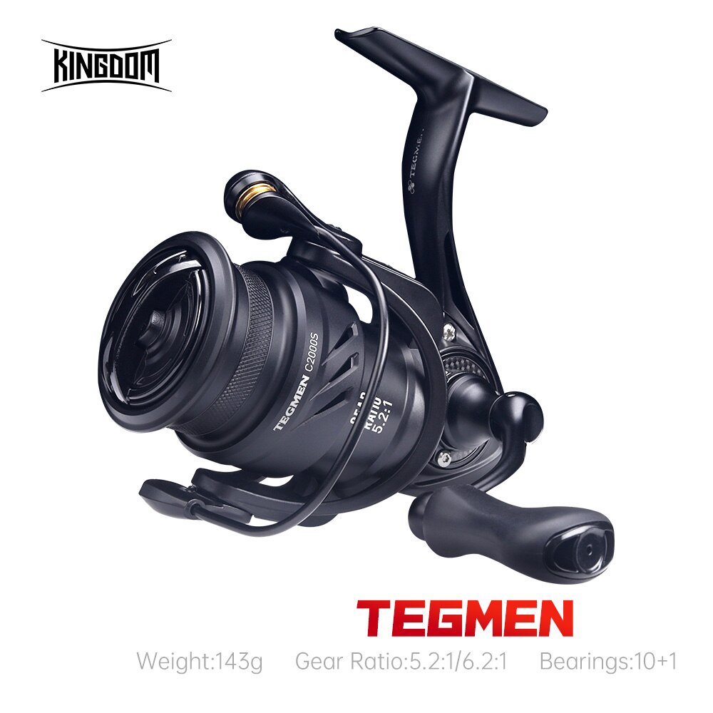 Kingdom Tegmen 5.2:1 6.2:1 143 - Abu Garcia Reel Revo review and price