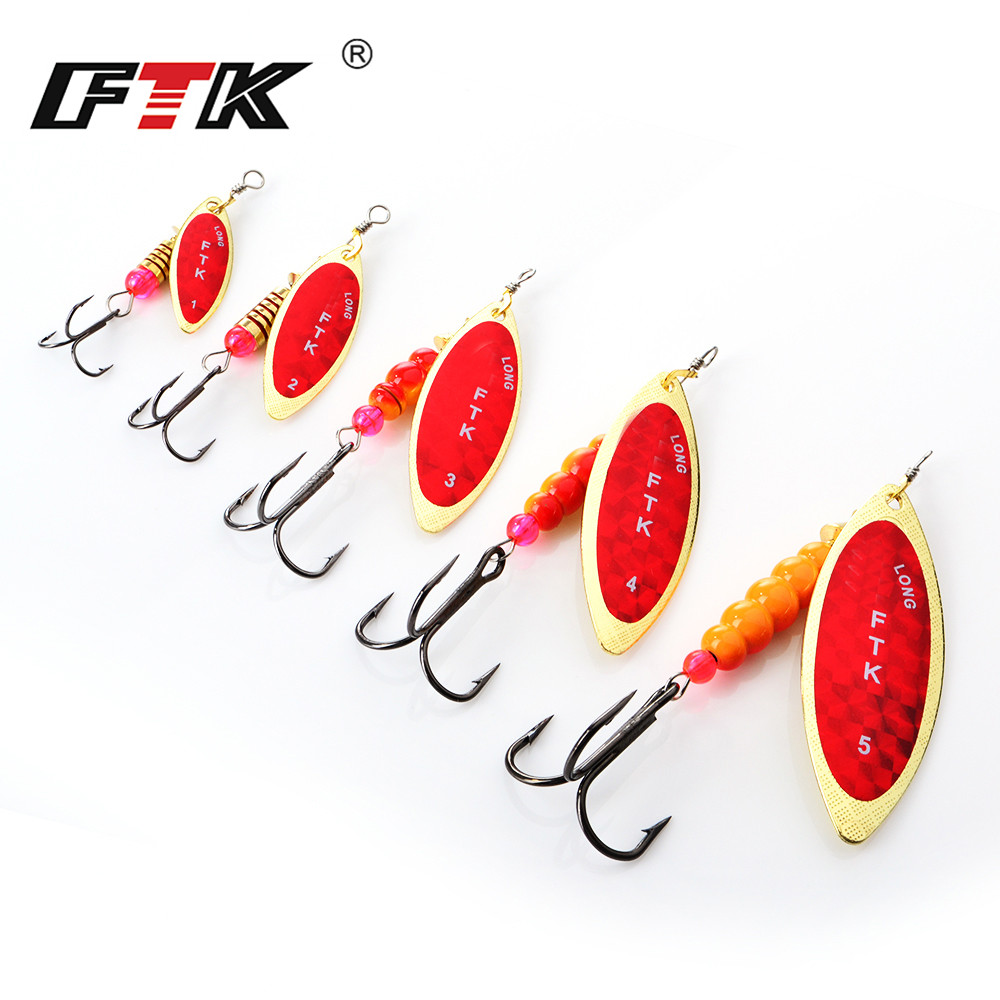 FTK Spinner Bait 4G/7G/12G/18G - Fishing Hook Treble review and price