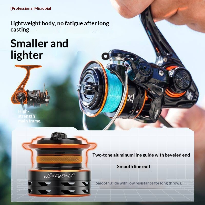 Butterfly Spinning Reel 800 Si - Abu Garcia Reel Revo review and price